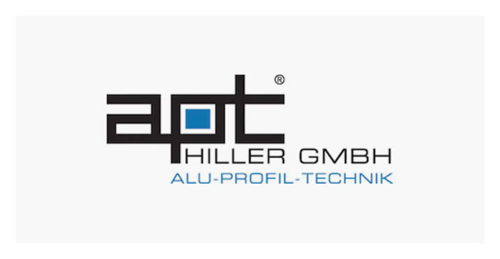 Logo apt Hiller GmbH Alu-Profil-Technik