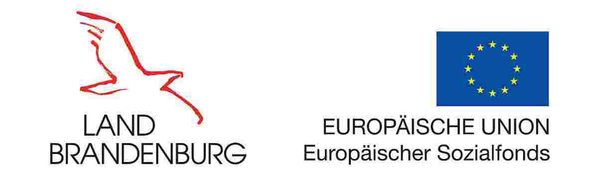 Logo EU Sozialfonds Land Brandenburg